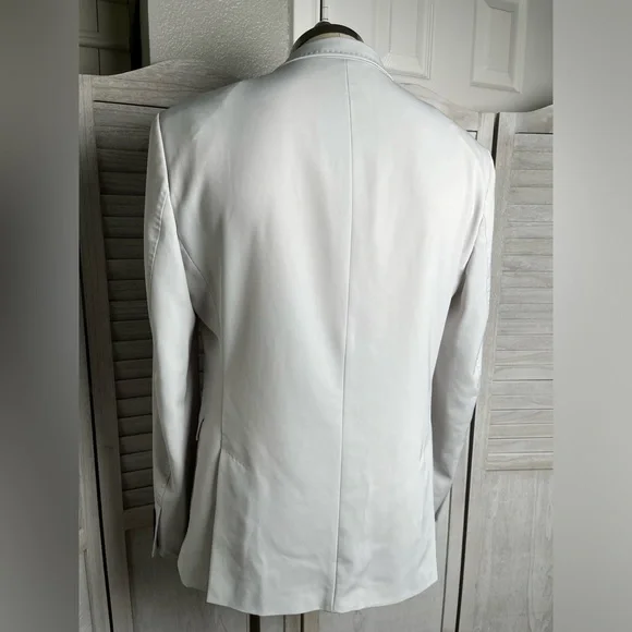 ZARA MAN light gray/silver suit jacket sz44